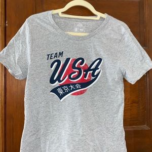 Team USA T-shirt.